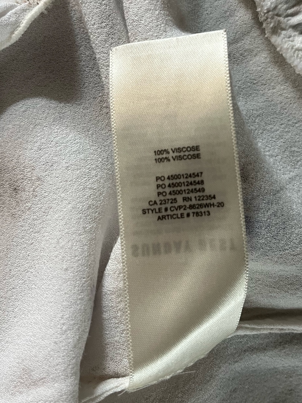 Sunday Best White Savoy Ruffle Hem Aritzia Mini Wrap Dress Floral Print Size S - Picture 9 of 11